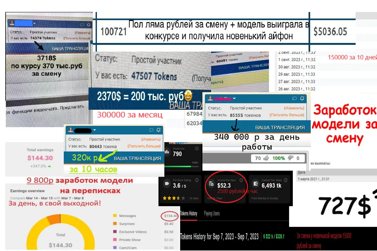 Интерьер вебкам студии LAM