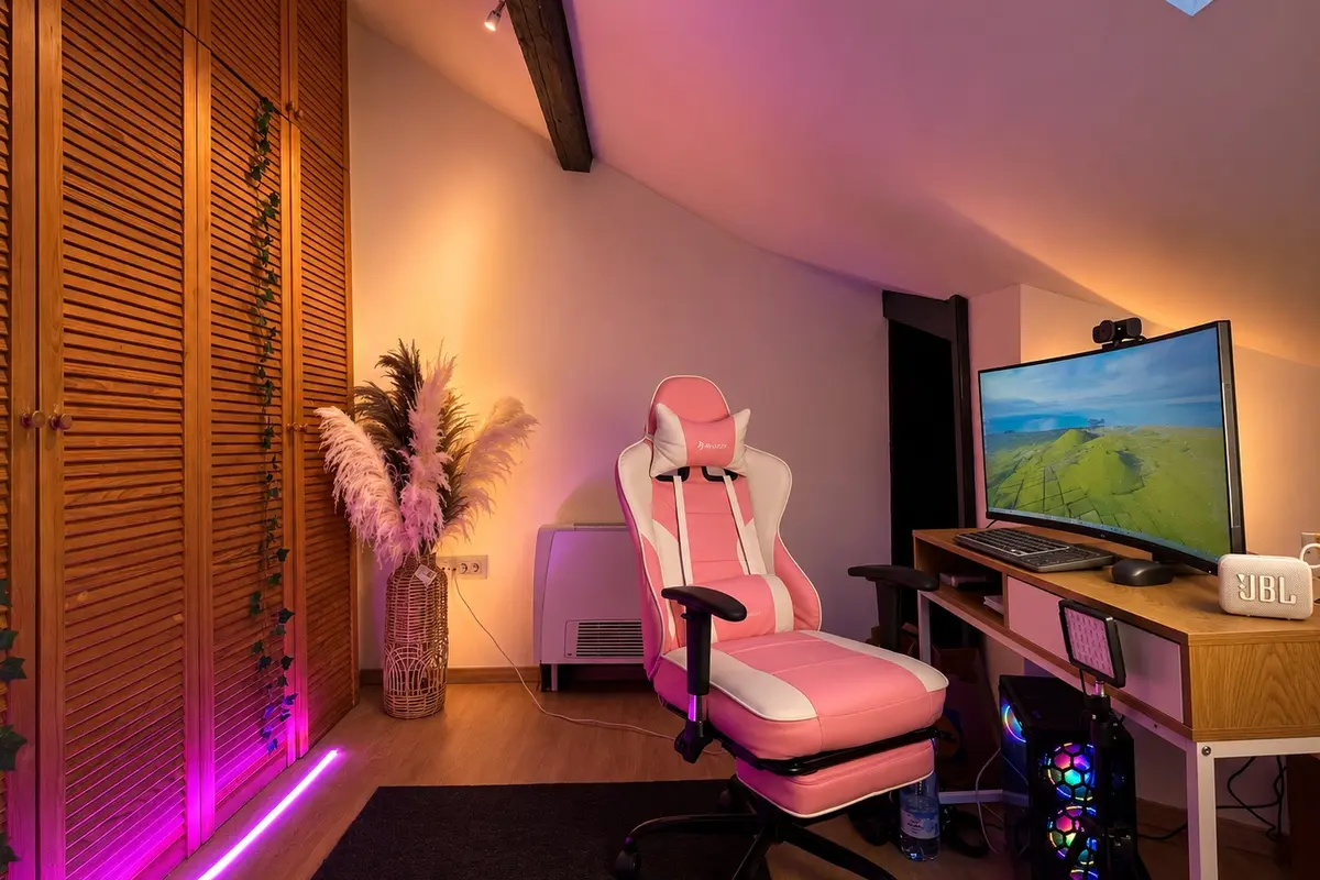Интерьер вебкам студии Wonderland studio