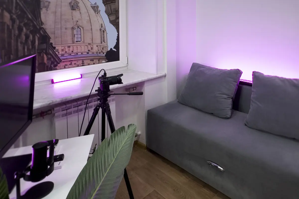 Интерьер вебкам студии Герцог