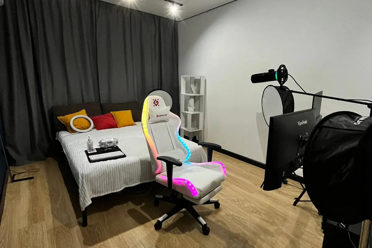 Интерьер вебкам студии ⭐Model Saint⭐ - Здесь тебя понимают 💎