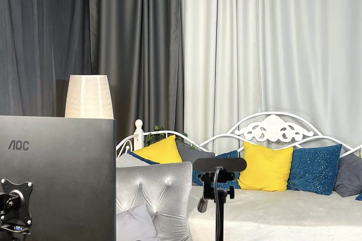 Интерьер вебкам студии Papaya Studio