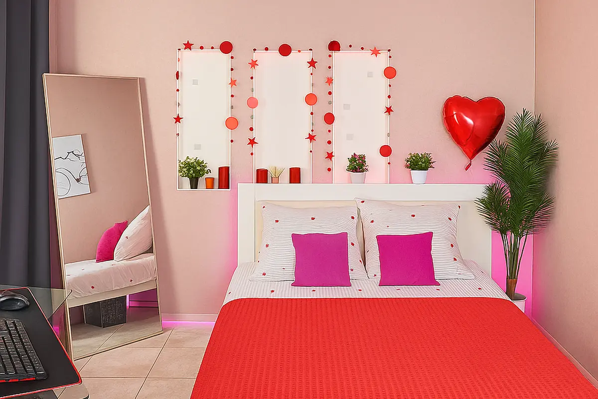 Интерьер вебкам студии Glamour Models