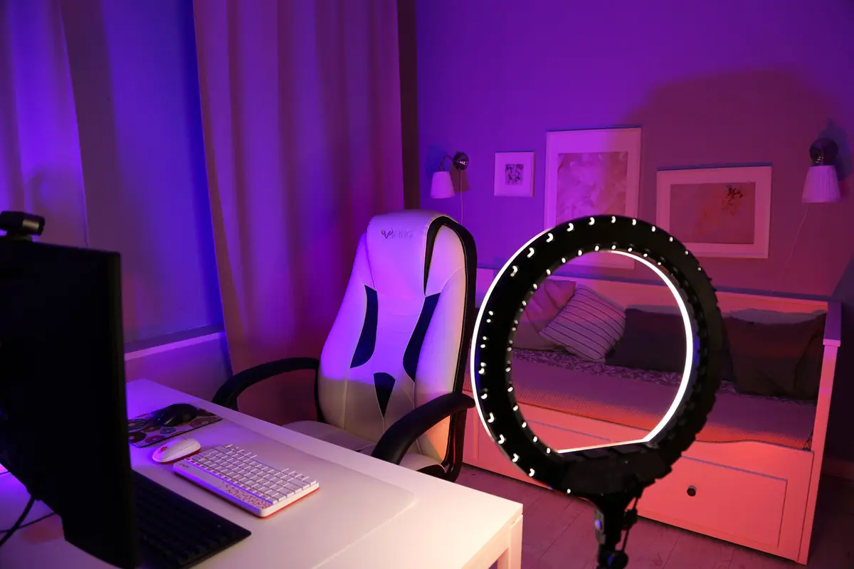 Интерьер вебкам студии OnFire Live Studios