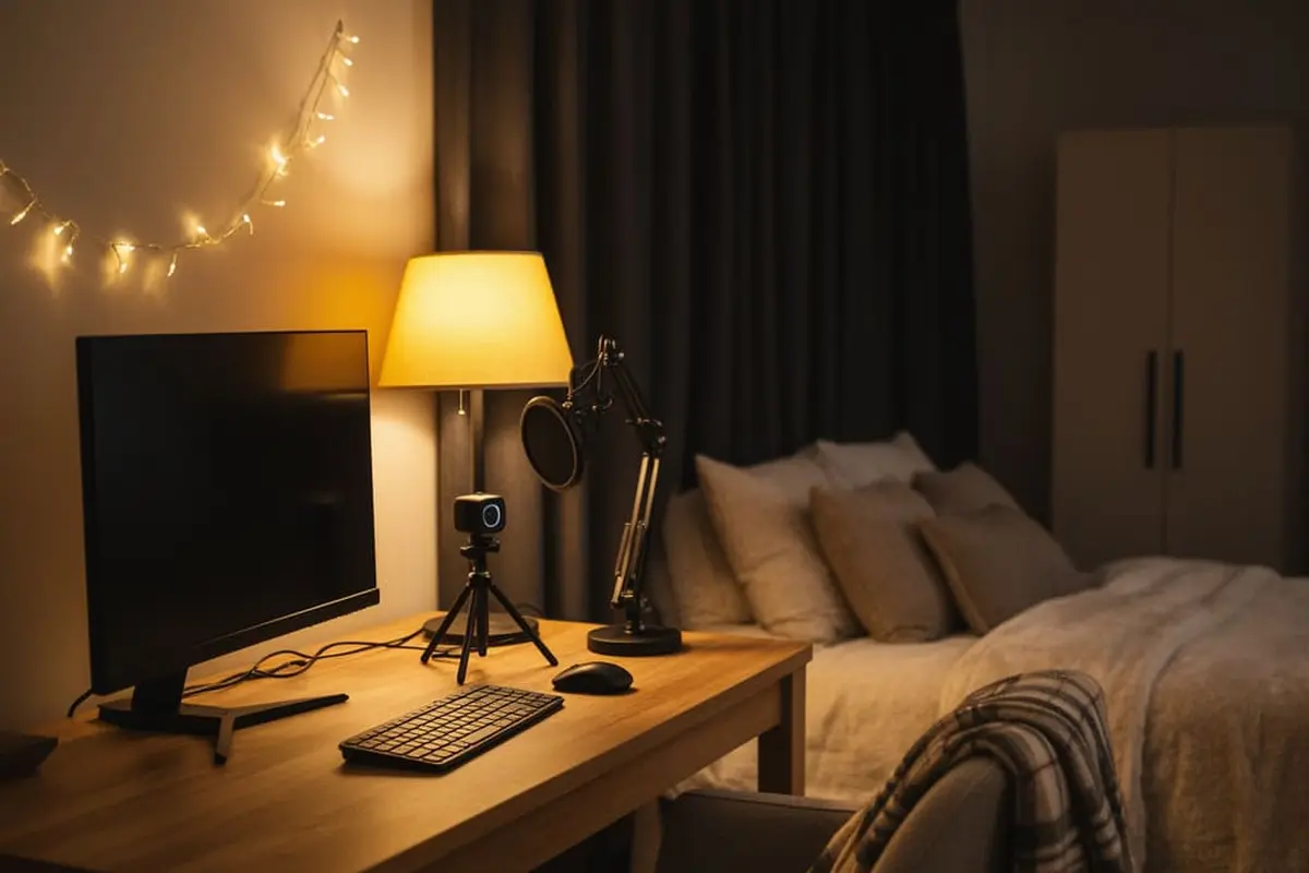 Интерьер вебкам студии Apex Partner Studio