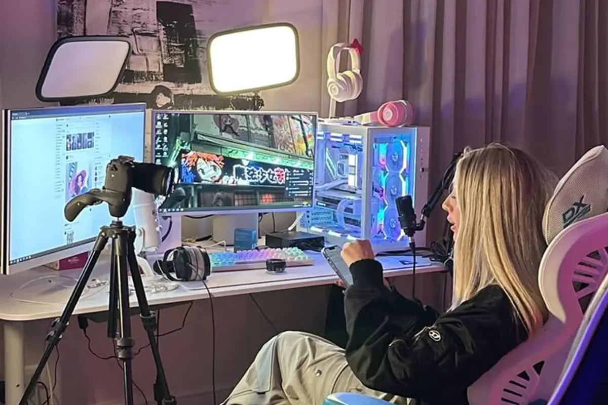 Интерьер вебкам студии Silk Secret