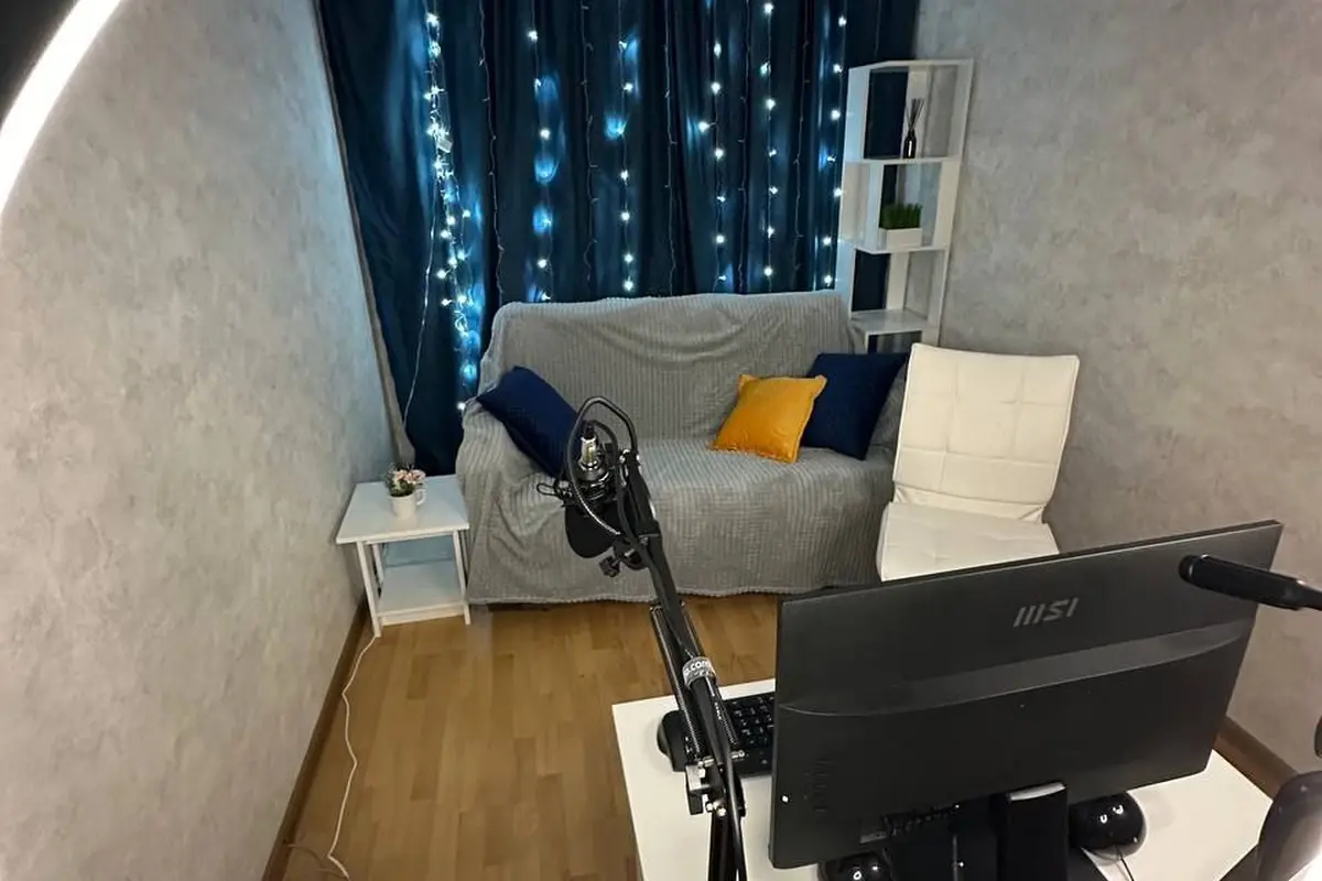 Интерьер вебкам студии NK Studio