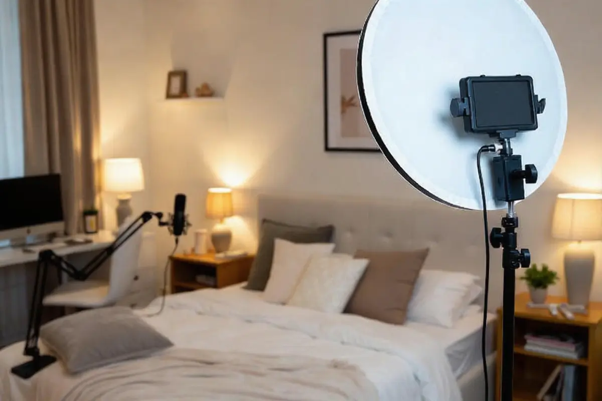 Интерьер вебкам студии Nova Project