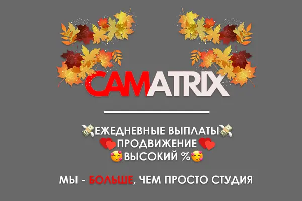 Вакансия Вебкам модели в студии Camatrix